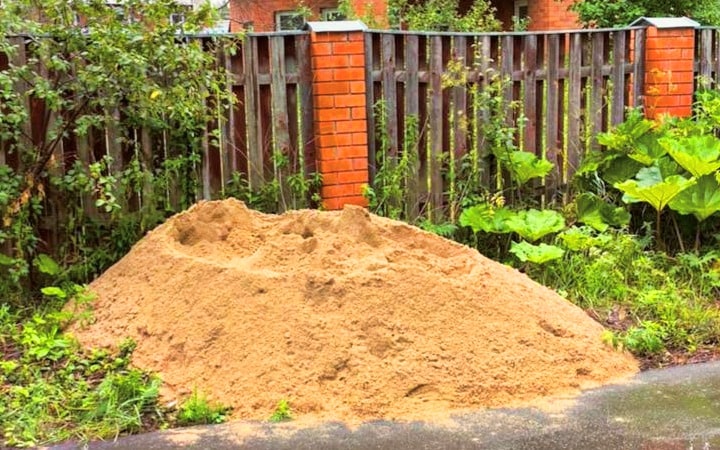 Доставка песка и пескогрунта в Поварово
